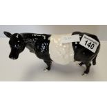 Beswick Belted Galloway cow Minor repair to tail