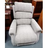 Electric reclining arm chair