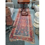 Early Rug (worn) 3m x 1m