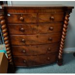 5 Ht Antique Mahogany chest