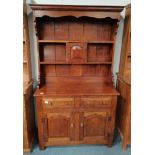 Countryways Oak (Ease Sussex) dresser 1.1m x 46cm x 1.9m ht