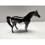 Beswick Arab horse Xayal in black gloss (rare)