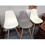 3 modern bar stools