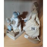 2 Lladro Figures