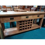 modern light oak sideboard 1.80cm