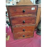 Clark & Co Set of sewing drawers Anchor Mills