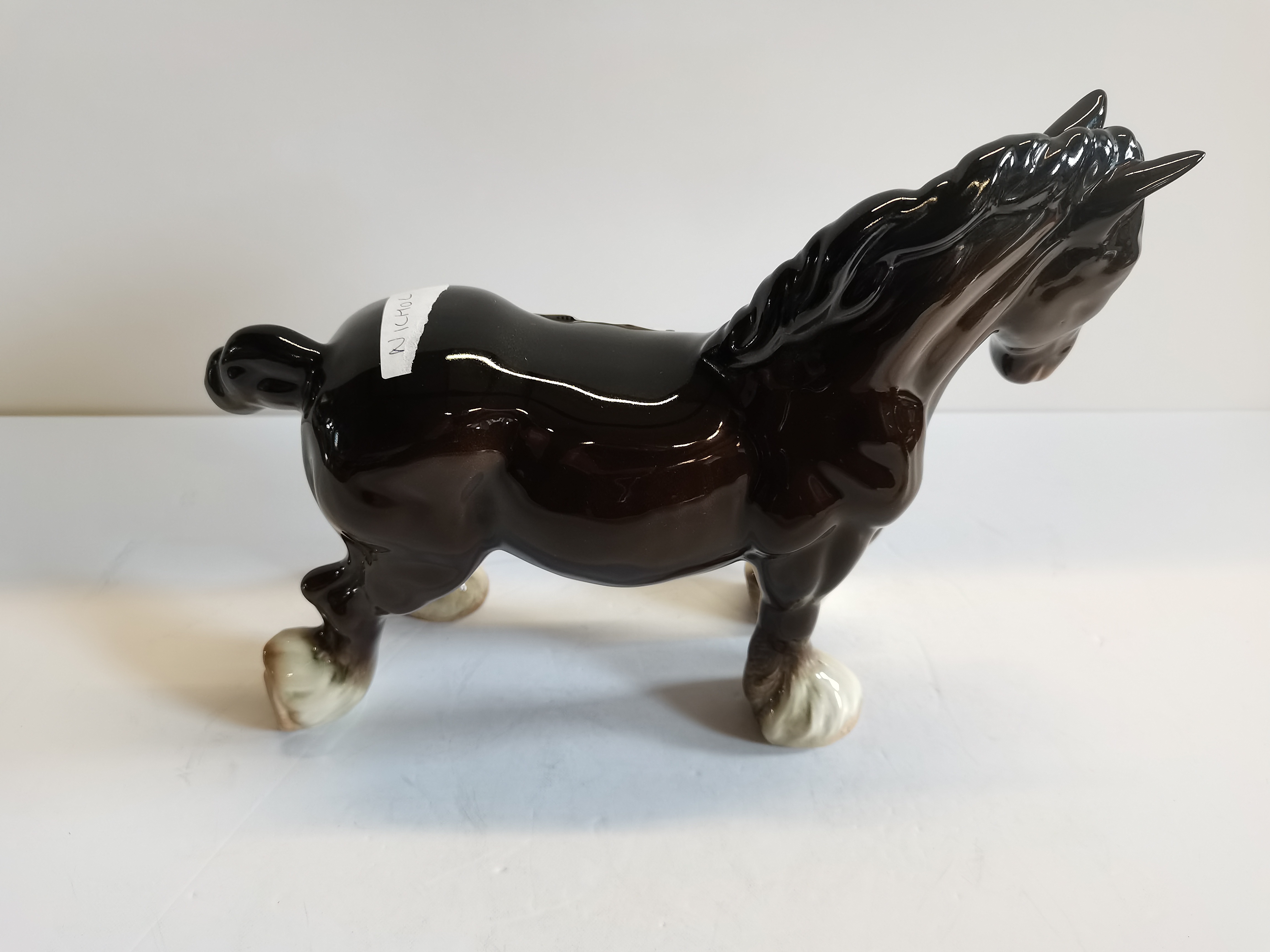 Beswick foal and Carthorse (check beswick?? - Image 4 of 4