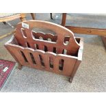 Yorkshire rose magazine rack ( not oak )