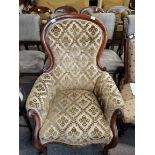 victorian gentlemans chair