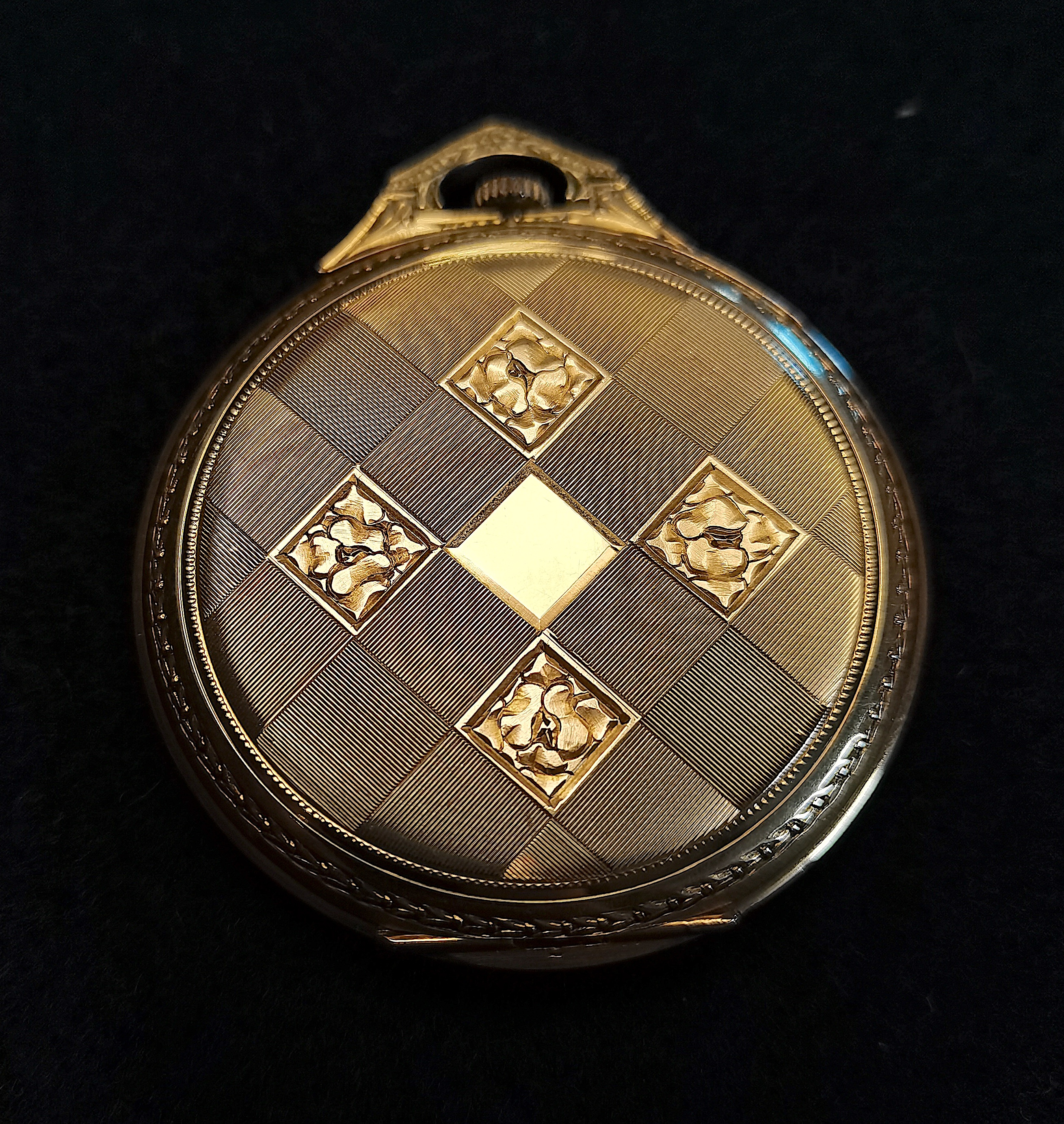 14 ct Gold ARCO Pocket Watch ( TOTAL WEIGHT 46G ) - Image 3 of 5