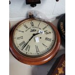 Railway regulator wall clock