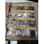 Collection of various coins