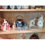 Misc. China and collectables incl Wedgewood etc