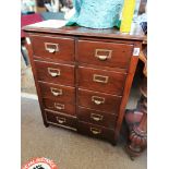 10 drawer officve cupboard