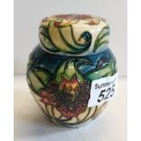 Moorcroft small ginger jar 10cm