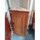 antique pine corner cupboard
