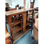 walnut china cabinet