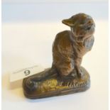 Bronze E Fremiet cat 9cm in excellent condition ( Bronze was made by noted French sculpture Emmanuel