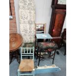 collection furniture- tables, screen, mirrors etc