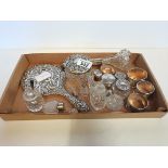 Selection of Dressing table items and Napkin Rings