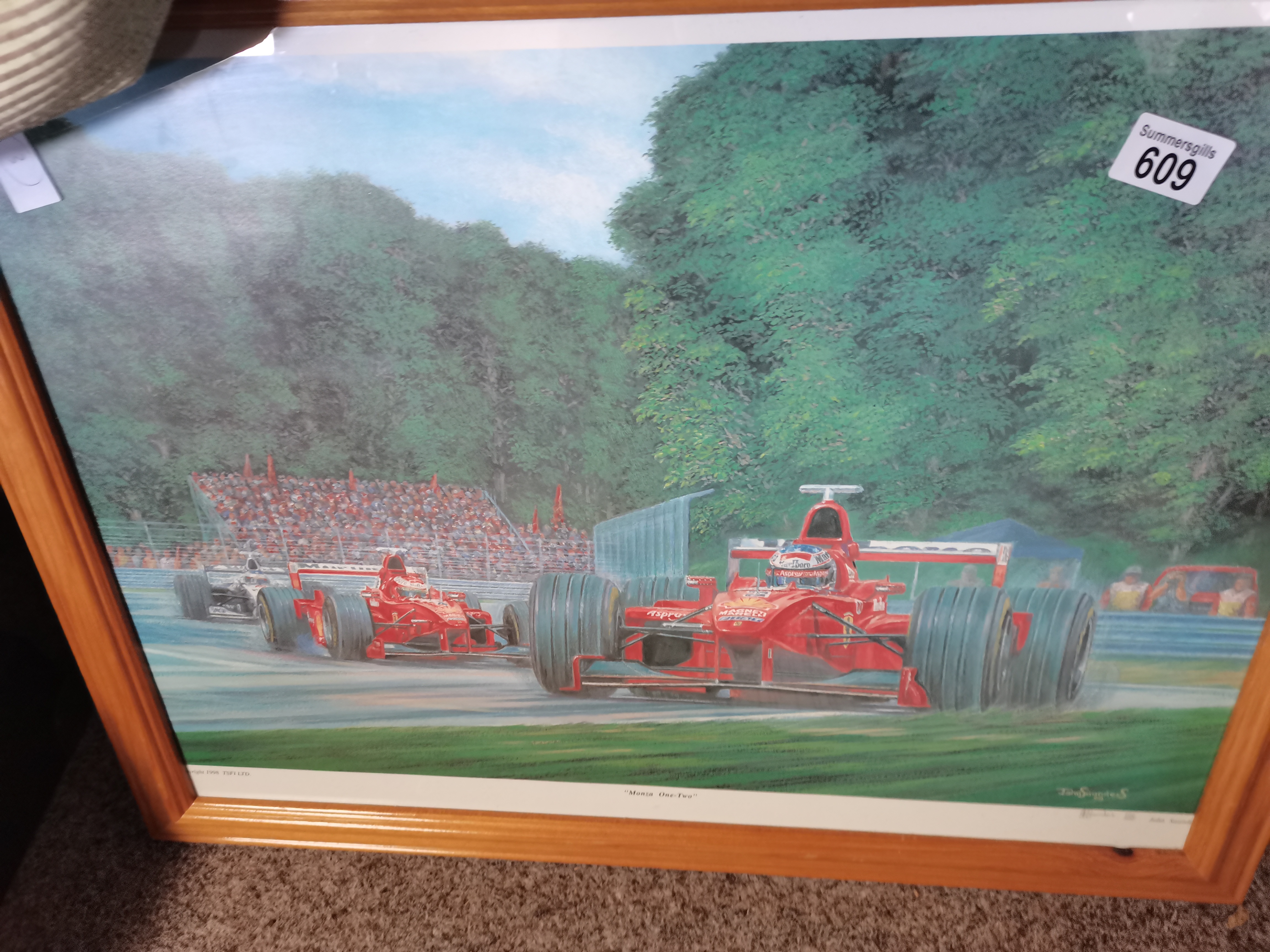 Several Ferrari ltd edition prints inc. Whoops Ferari 360, etc - Image 4 of 4