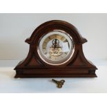 Skeleton Mantle Clock (working )