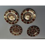 4 x Crown derby plates 6" (good condition)
