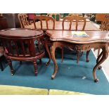 drinks cabinet and fold over table