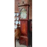 Geo. Douglas Holytown 8 day longcase clock with mahogany case