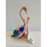 Herend of Hungary swan figure 413