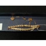 Ladies gold bracelet 25g 9ct