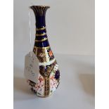 Crown Derby vase16cm ex. Condition