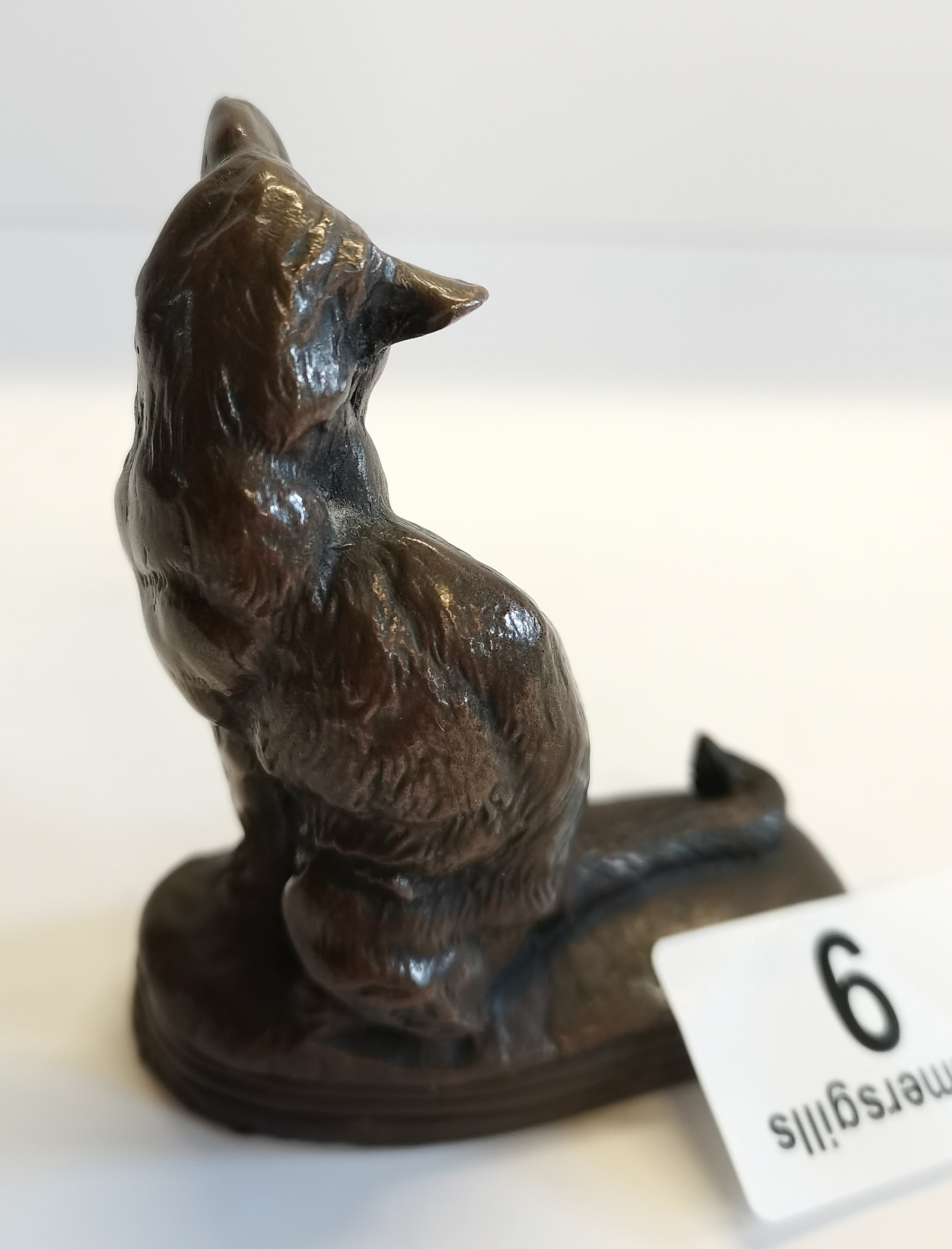 Bronze E Fremiet cat 9cm in excellent condition ( Bronze was made by noted French sculpture Emmanuel - Image 3 of 4