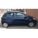 Toyota Yaris T3 1.3 Petrol 08-07-2008 YL08HNC In Blue Low Mileage