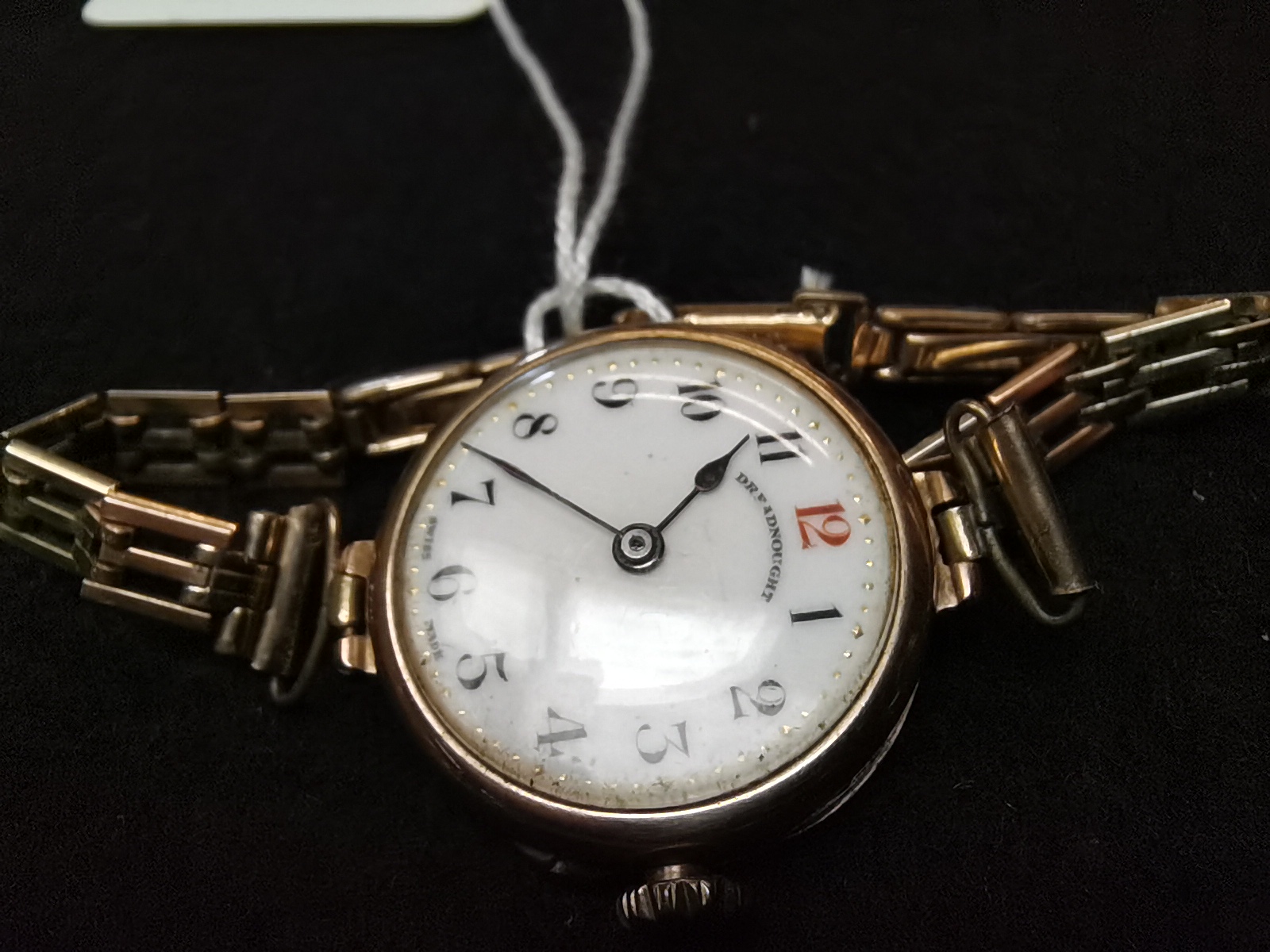 Ladies gold watch