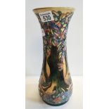 Moorcroft 30cm vase in exc. Condition