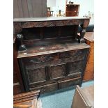 oak court cupboard