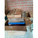 3 x boxes of lp records