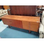 A Teak sideboard made by VANSON 2.1m long x 45cm width in good condition
