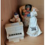 4 Royal Doulton Pieces