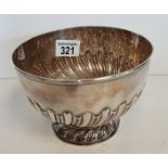 London Silver bowl ( weight 337g )