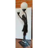 90cm Art deco style lamp