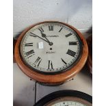 jJ F Newey York wall clock FUSEE