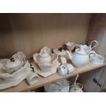 Selection of Leeds pottery