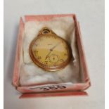 14 ct Gold ARCO Pocket Watch ( TOTAL WEIGHT 46G )