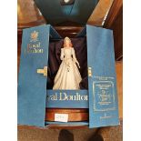 Boxed Royal Doulton Lady com. Duchess of York roya
