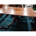 antique mah breakfast table