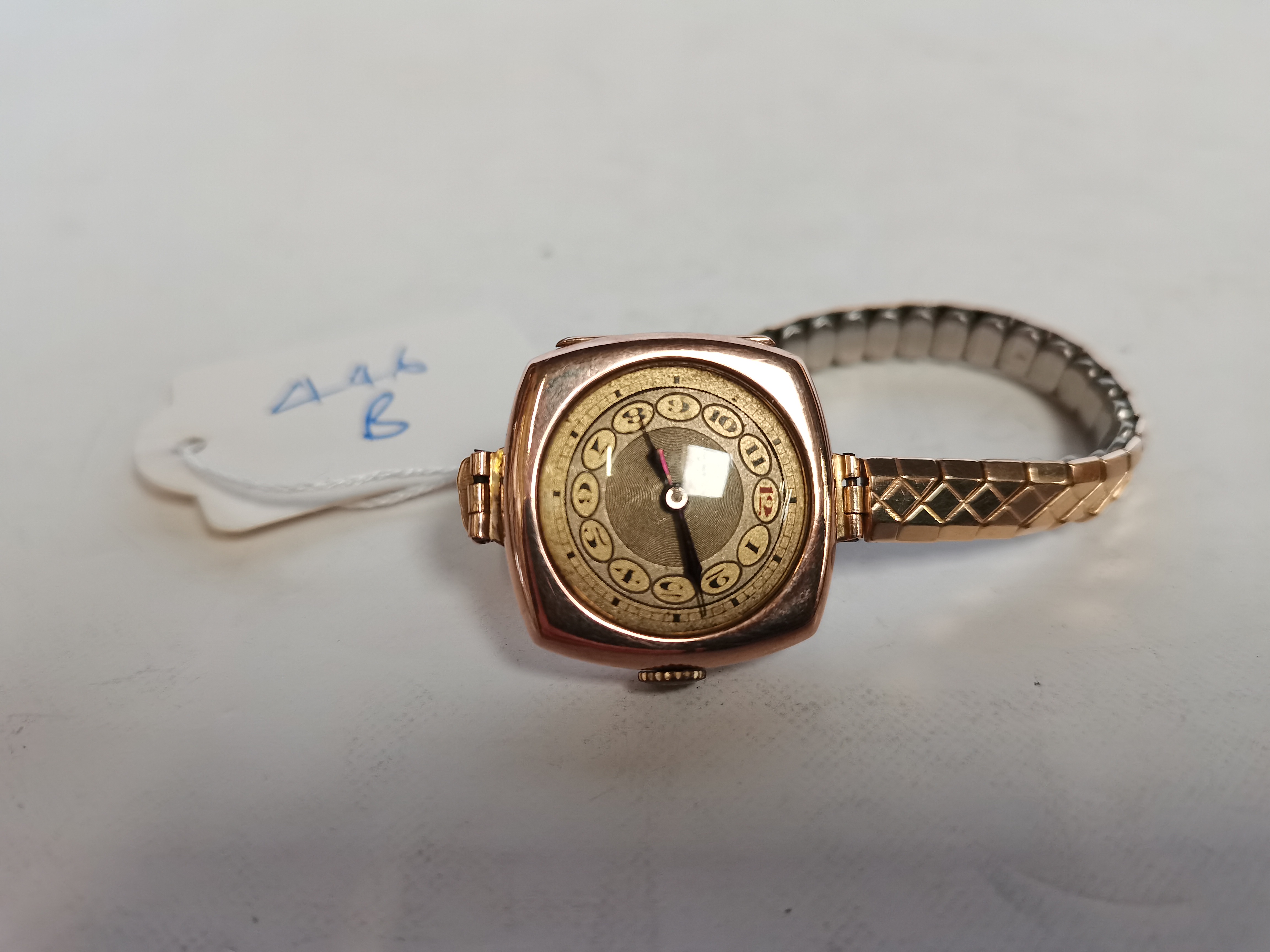 Ladies gold watch