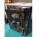 antique safe with key