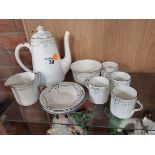 Shelley coffee set 11246/6